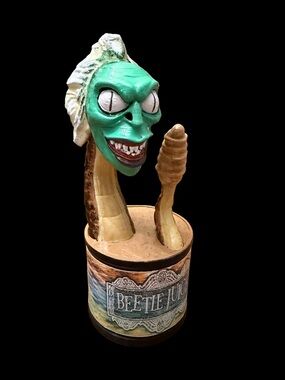Beetlejuice Inspired Rattlesnake Sculpture | Sand Plant Decor Handmade